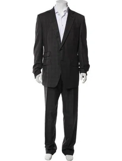 Pre-owned Tom Ford Wool Two-piece Suit In Gray