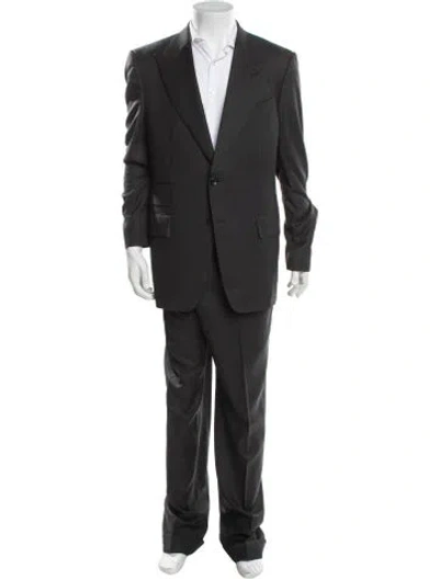 Pre-owned Tom Ford Wool Two-piece Suit In Gray