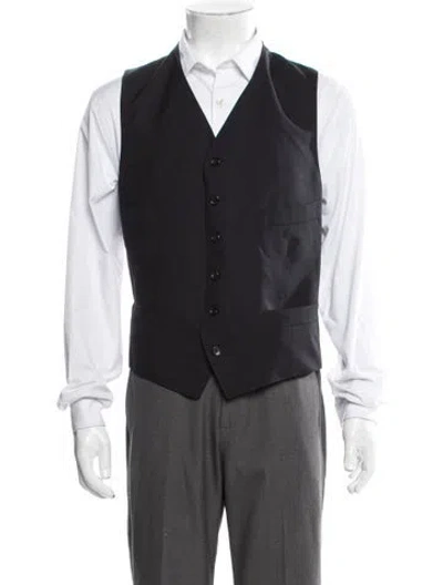 Pre-owned Tom Ford Wool Vest In Blue