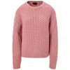 Tom Ford Pullover Braided Pink In Pink