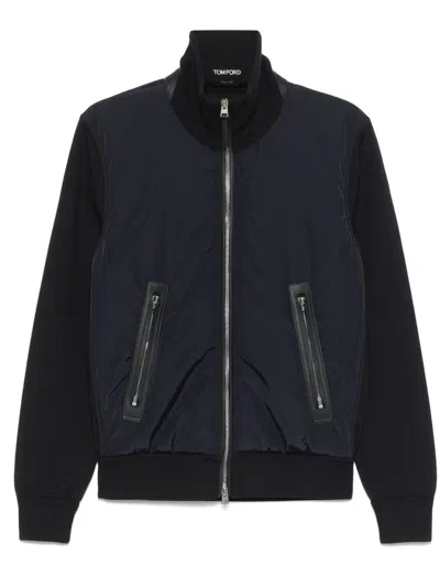 Tom Ford Long-sleeved Casual Jacket In Black