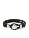 Tom Ford Woven Bracelet In Black