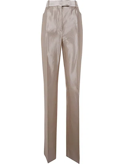 Tom Ford Woven Flared Trousers Clothing In Animal Print