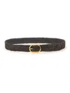 Tom Ford Woven Leather Belt For Men