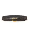 Tom Ford Woven Leather Belt For Men