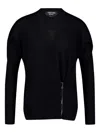 Tom Ford Wrap-front Cardigan In Black
