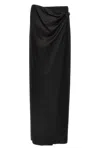 Tom Ford Maxi Wrap Skirt With Belt Detail