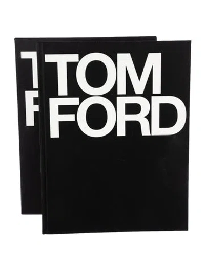 Pre-owned Tom Ford X Rizzoli: '' Book In Black