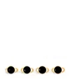 Tom Ford Yellow Gold And Onyx Cufflinks In Gold