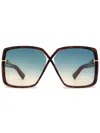 Tom Ford Yvonne Sonnenbrille In Braun