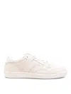 Tom Ford Round Head Lacing Low-cut Casual Sneakers In White