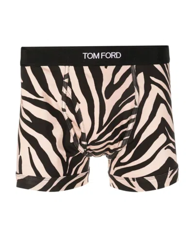 TOM FORD TOM FORD ZEBRA PRINTED BOXERS