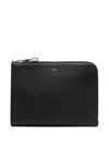 TOM FORD TOM FORD ZIP AROUND LEATHER WALLET