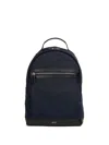 Tom Ford Zip Backpack In Blue