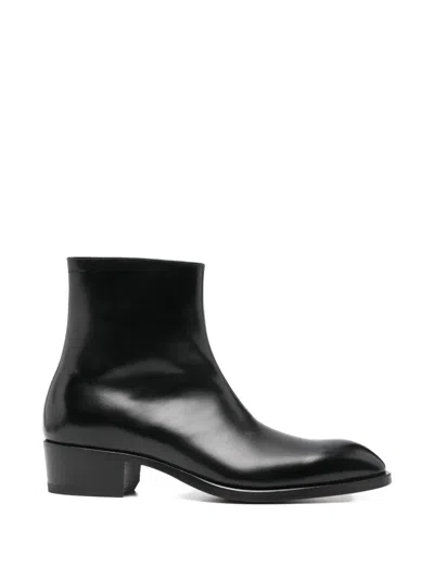 TOM FORD ZIP-FASTENING BOOTS