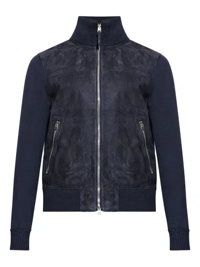 TOM FORD ZIP-FRONT PADDED BOMBER JACKET