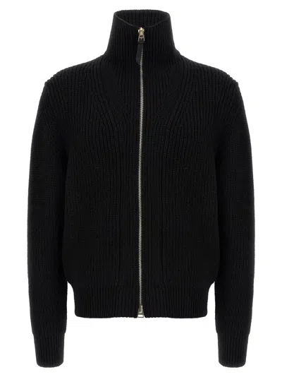 Tom Ford Zip Sweater Sweaters And Cardigans Black
