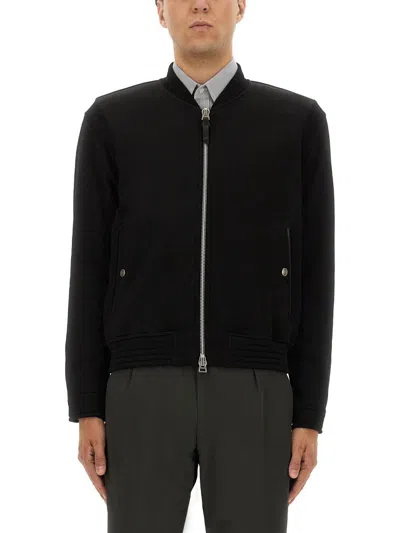 Tom Ford Zip Sweatshirt. In Black