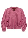 Tom Ford Zip-up Bomber Jacket In Pink