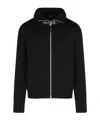 Tom Ford Wool Sweater With Front Pockets And High Collar In Black