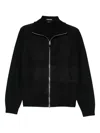Tom Ford Zip-up Jacket In Black