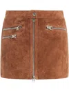 TOM FORD ZIPPED MINI SKIRT