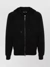 Tom Ford Slim-fit Cotton-blend Jersey Zip-up Hoodie