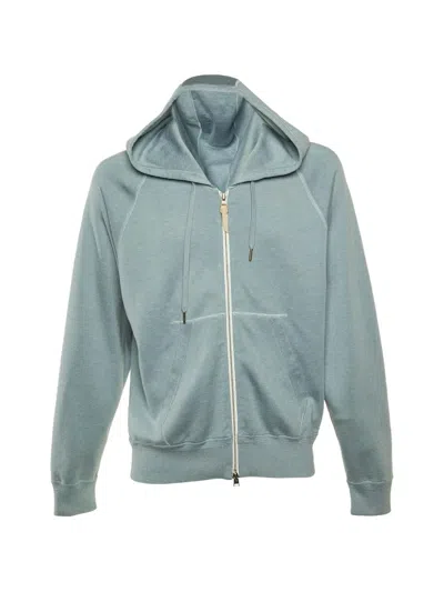 Pre-owned Tom Ford Zip-up Hoodie In Green