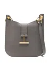 Tom Ford Borsa A Spalla Tara Piccola In Gray