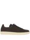 Tom Ford Warwick Sneaker In Fango + Cream
