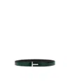 Tom Ford Reversible Crocodile Leather Belt Belts Multicolor In Green