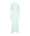 Tom Ford Crepe Jersey Long Sleeve Evening Dress Dresses Light Blue In Blue