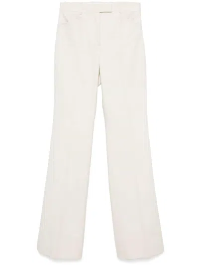 Tom Ford Tailored Trousers With Flared Leg And Comfort In Light Pink