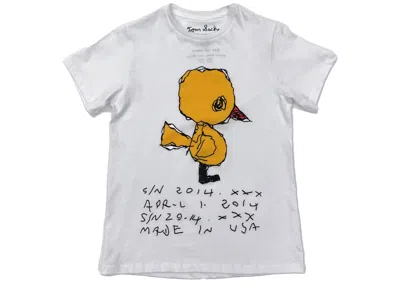 Pre-owned Tom Sachs Men's  Love Bird Tee Shirt In White