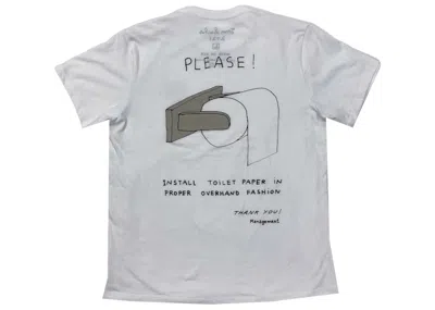Pre-owned Tom Sachs Men's  Mcdonald's Tee Shirt In White