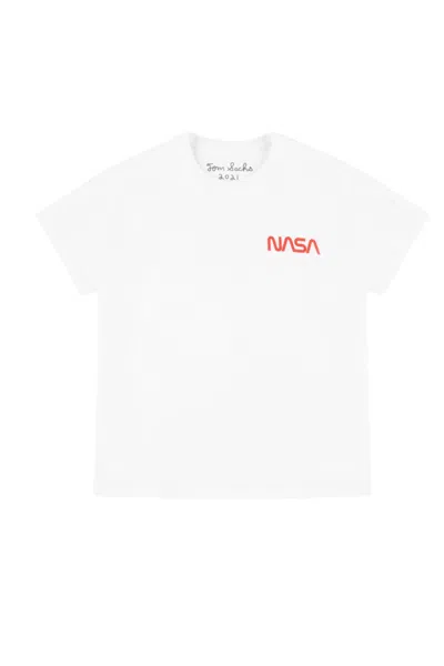 Pre-owned Tom Sachs Men's  Nasa Winnebago T-shirt In White