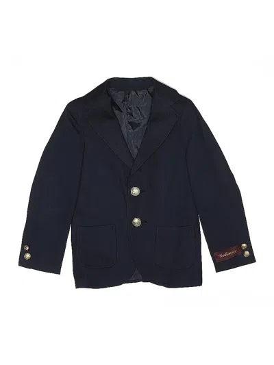 Pre-owned Tom Sawyer Kids' Blazer Jacket In Blue
