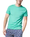 Tom & Teddy Short Sleeve Rash Guard In Spearmint Green