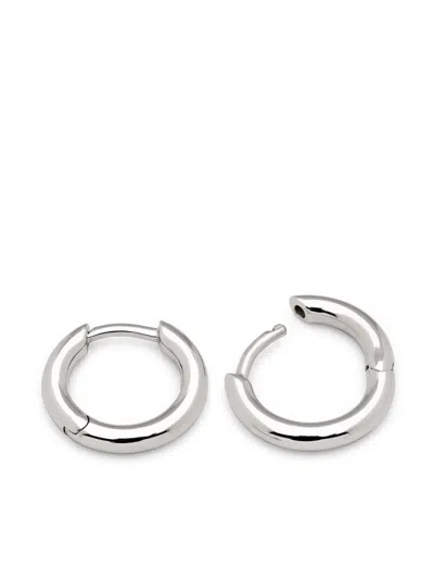 Tom Wood Polished-finish Hoops In Gray