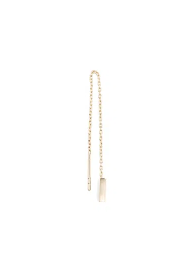 Tom Wood 9k Yellow Gold 64mm Sleek Ear Chain