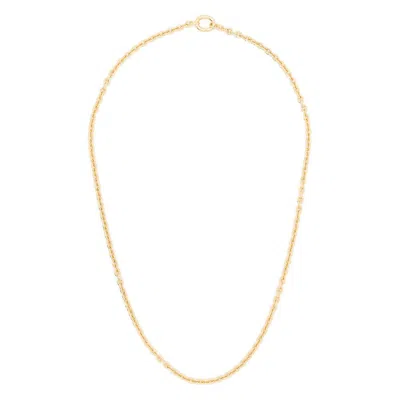 Tom Wood Ada Chain Slender Chain In Yellow
