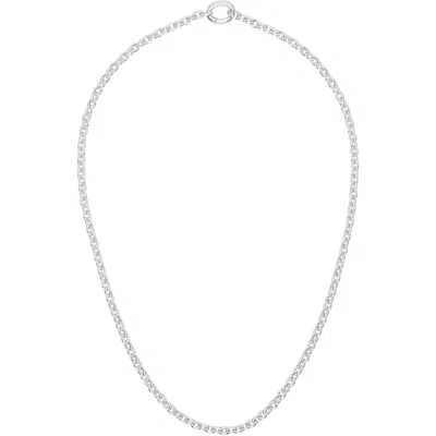 Tom Wood Ada Chain Slim Necklace In Metallic