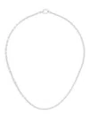 Tom Wood Ada Chain Slim Necklace In Silber