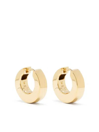 Tom Wood Arch Chunky-hoop Earrings In Gold