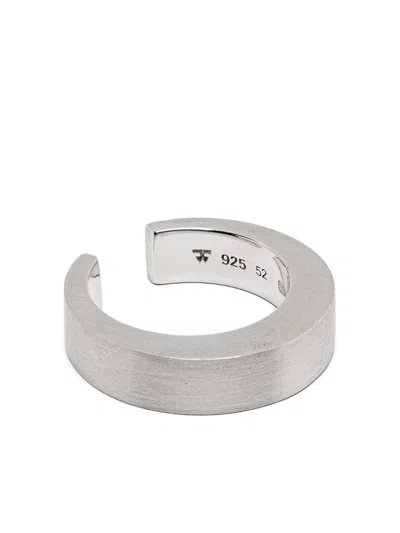 Tom Wood Arch Ring In Silver