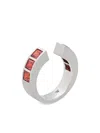 Tom Wood Arch Square Ring In Silver