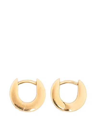 Tom Wood Beck Huggies Earrings In Gold