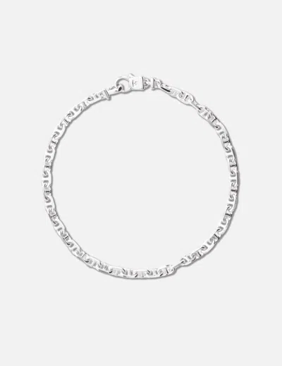 Tom Wood Cable Bracelet In Metallic