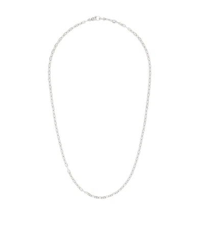 Tom Wood Cable Chain Necklace In White