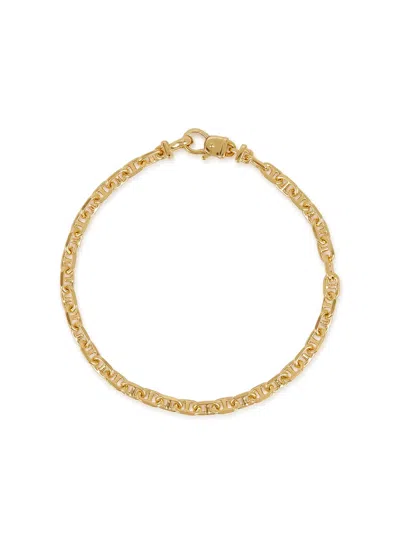 Tom Wood Cable Sterling Chain Bracelet In Gold